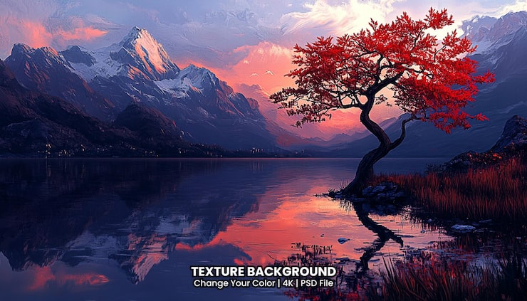 PSD vorderer gosausee est l'un des trois lacs de la texture de la vallée de gosau.