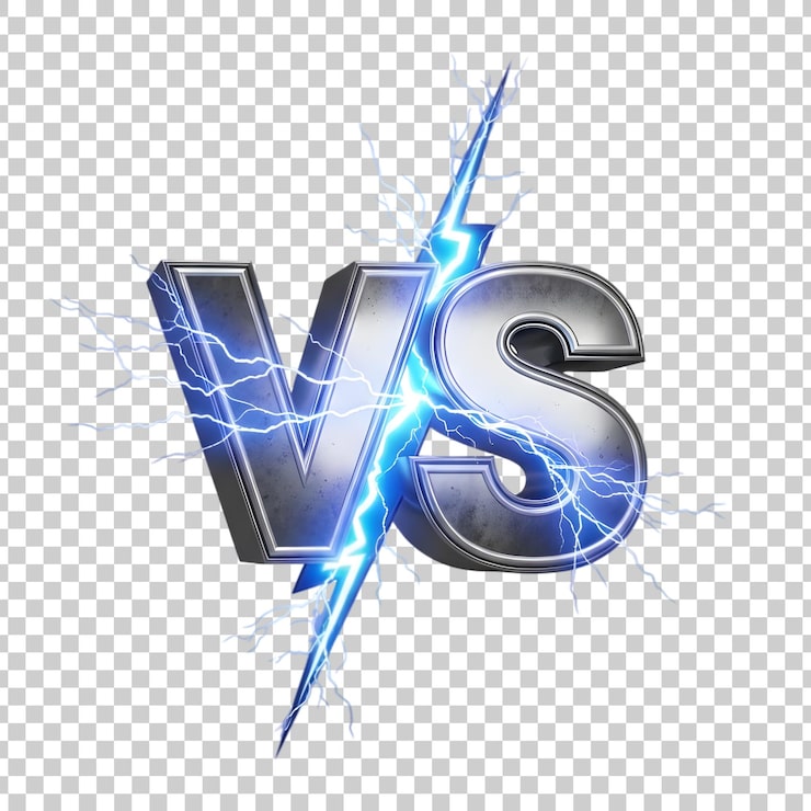 PSD vs metálico 3d con efecto eléctrico