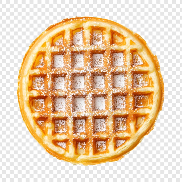 PSD waffle castanho dourado de perto