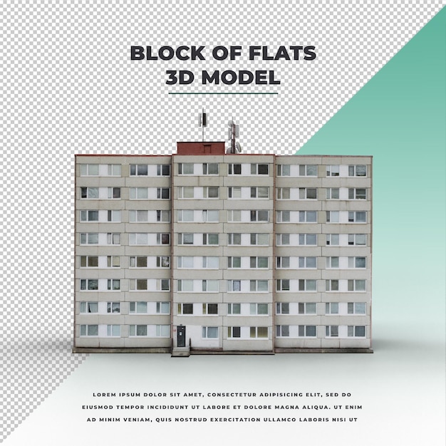 PSD wohnblock