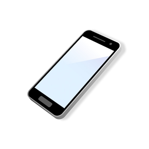 Zdarma PSD 3d renderování mockupu smartphonu