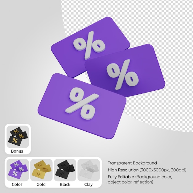 Zdarma PSD 3d sleva