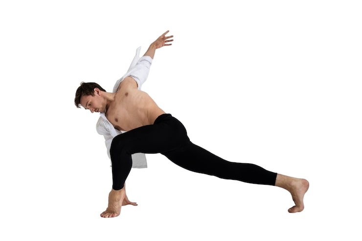 Zdarma PSD krásná tanečnice předvádí choreografii