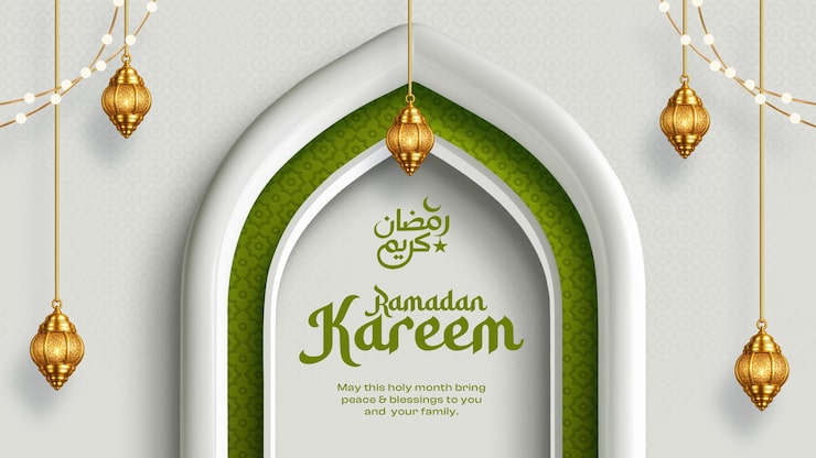 Zdarma PSD šablona návrhu banneru pro sociální média ramadán kareem