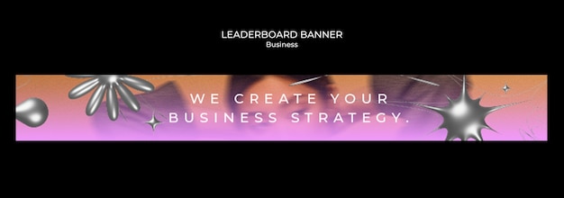 Zdarma PSD šablona profilu business strategy linkedin