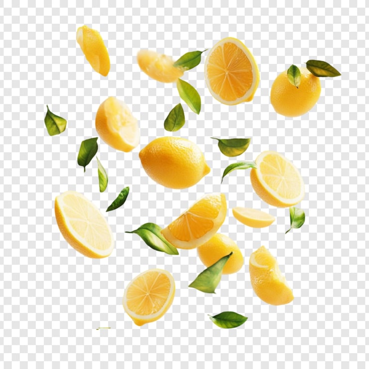 Zdarma PSD živý citronový splash – exploze citrusů