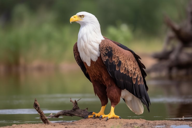 Ücretsiz Fotoğraf ağacın üzerinde duran kartal