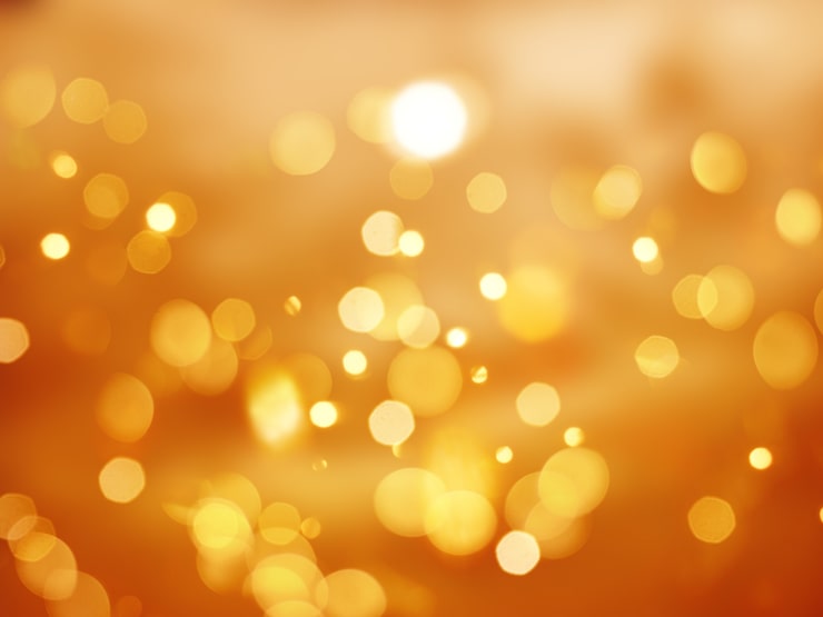 Ücretsiz Fotoğraf bokeh ışıklarıyla turuncu arka plan