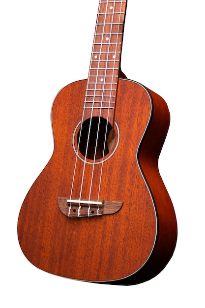 Ücretsiz PSD gitara yakından çekim, izole edilmiş