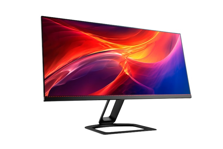 Ücretsiz PSD modern tv ekranı izole edilmiş