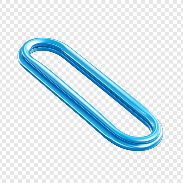 Ücretsiz PSD soyut 3d render şık oval mavi form