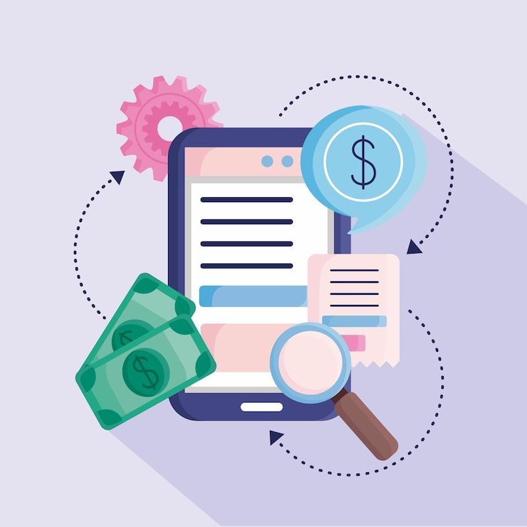 Ücretsiz Vektör bütçe yönetimi finansal