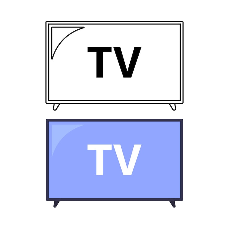 Ücretsiz Vektör çoklu tarzlarda tv