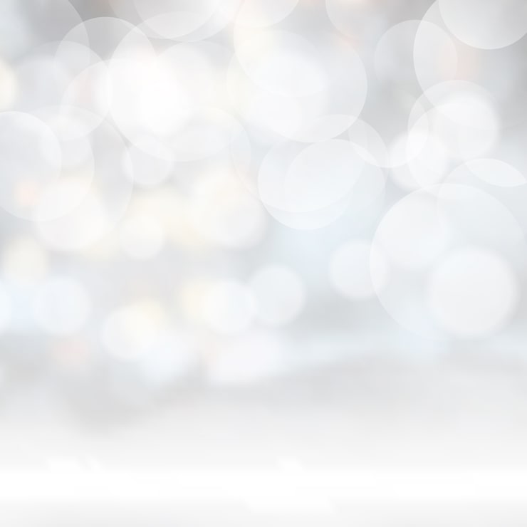 Ücretsiz Vektör gümüş bokeh ışıkları arka planı