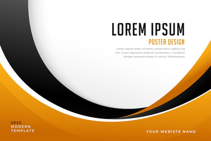 Ücretsiz Vektör modern iş stili sunumu poster arka planı