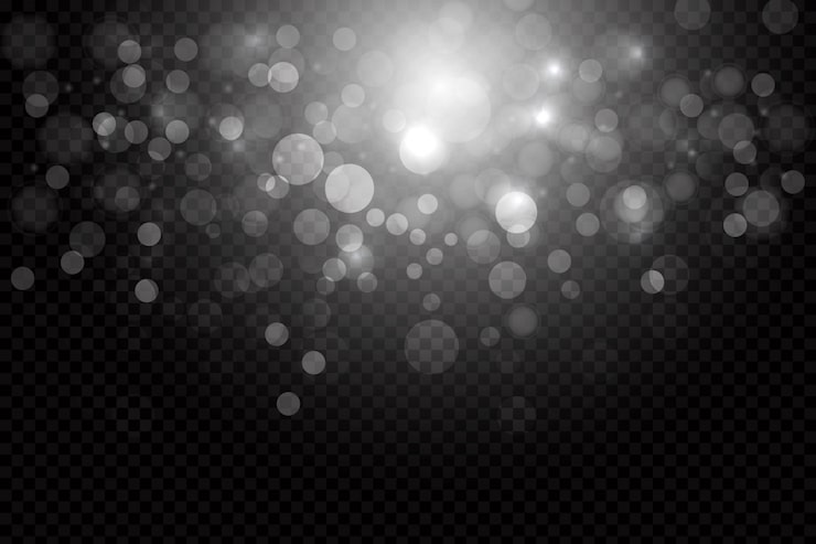 Ücretsiz Vektör parıldayan bokeh bindirme arka planı