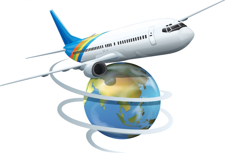 Vecteur gratuit avion