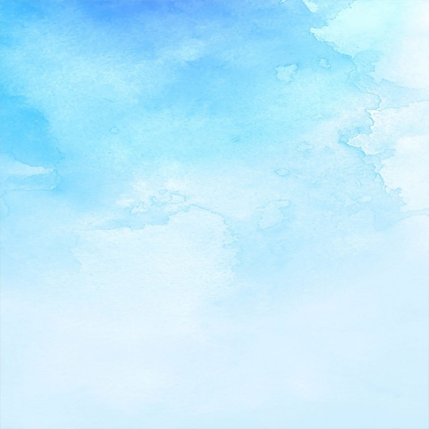 Vecteur gratuit belle texture d'aquarelle bleue