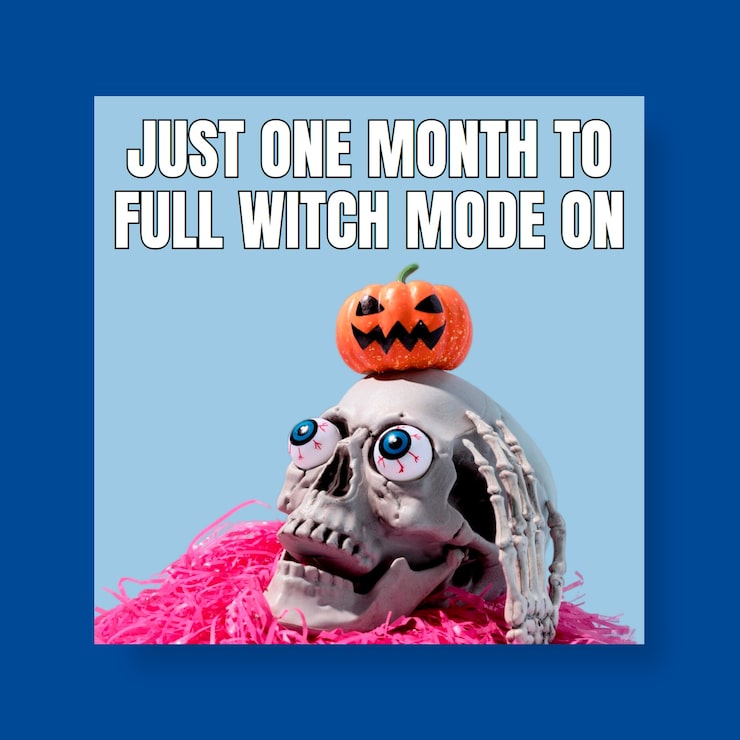 Vecteur gratuit la conception du meme de la saison d'halloween