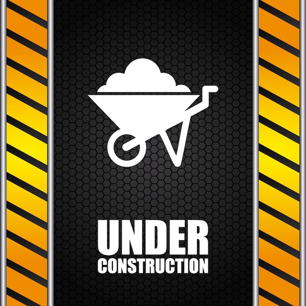 Vecteur gratuit la construction