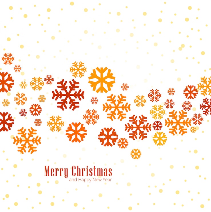 Vecteur gratuit le contexte du joyeux noël