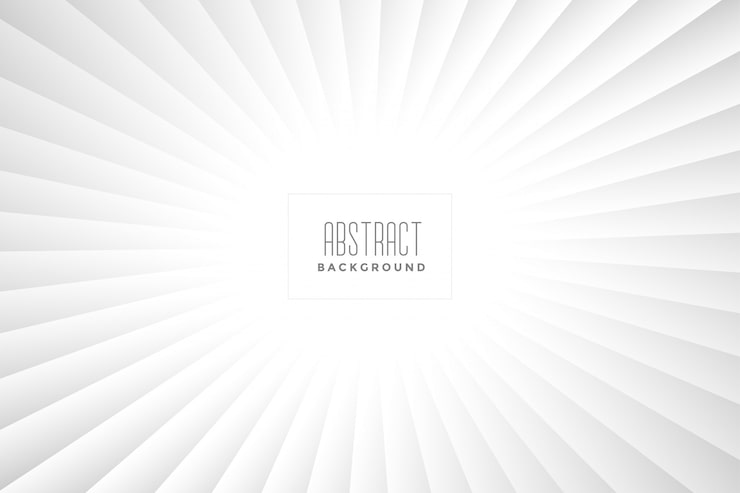 Vecteur gratuit design de fond abstrait rayons blancs