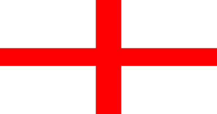 Vecteur gratuit drapeau d'illustration de l'angleterre