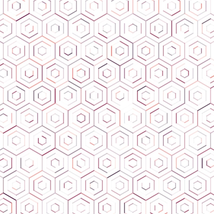 Vecteur gratuit fond d'hexagone 3d blanc créatif