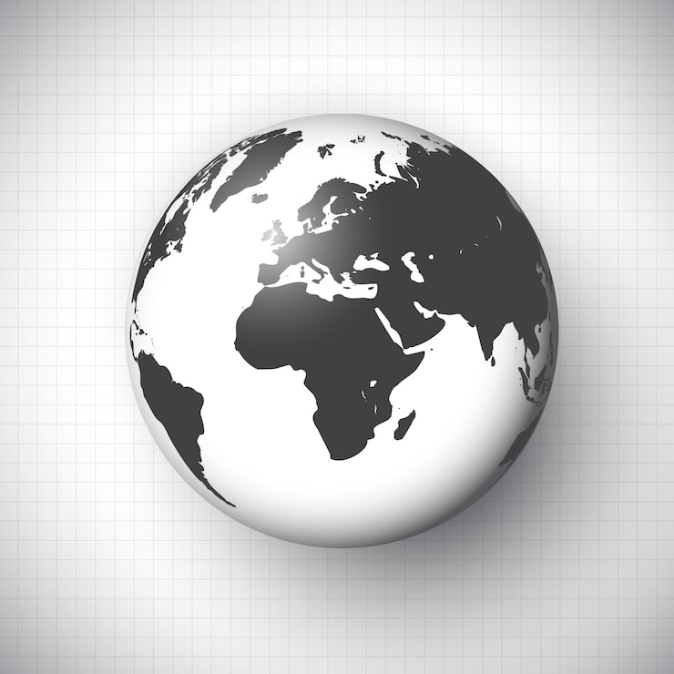 Vecteur gratuit globe terrestre