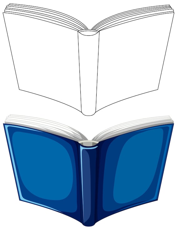 Vecteur gratuit illustration vectorielle du livre ouvert
