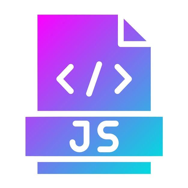 Vecteur illustration de conception d'icônes vectorielles en javascript