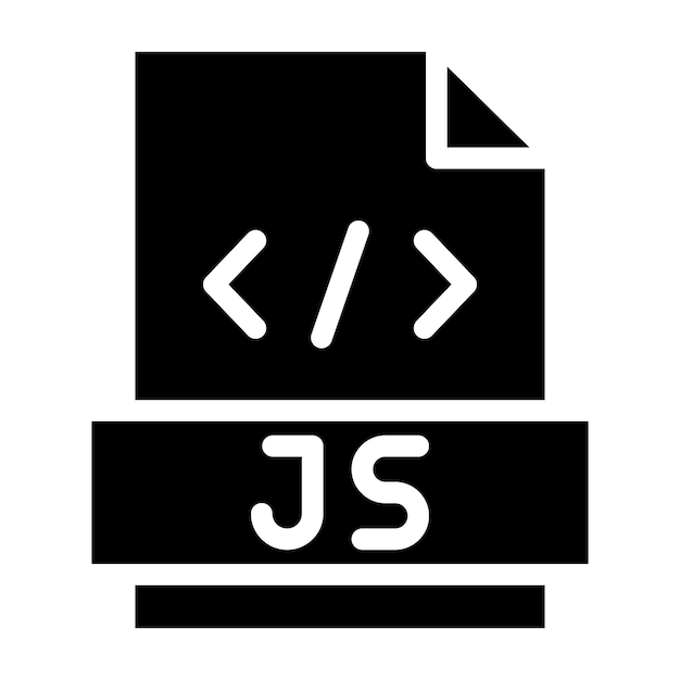 Vecteur illustration de conception d'icônes vectorielles en javascript