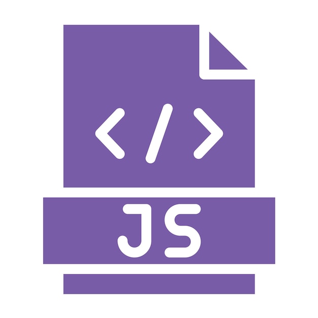 Vecteur illustration de conception d'icônes vectorielles en javascript