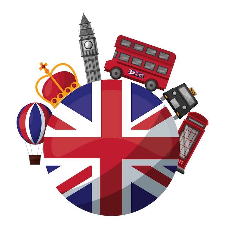 unis drapeau du royaume