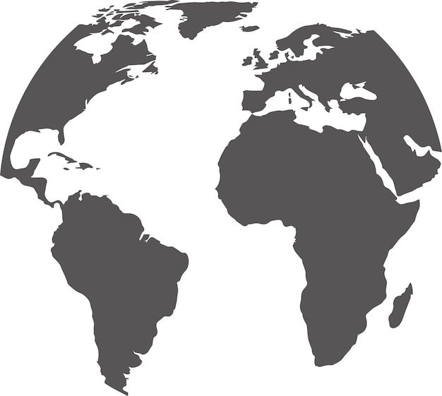 Vecteur le vecteur de la terre