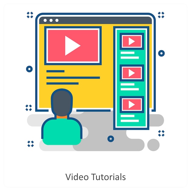 Vector hướng dẫn bằng video