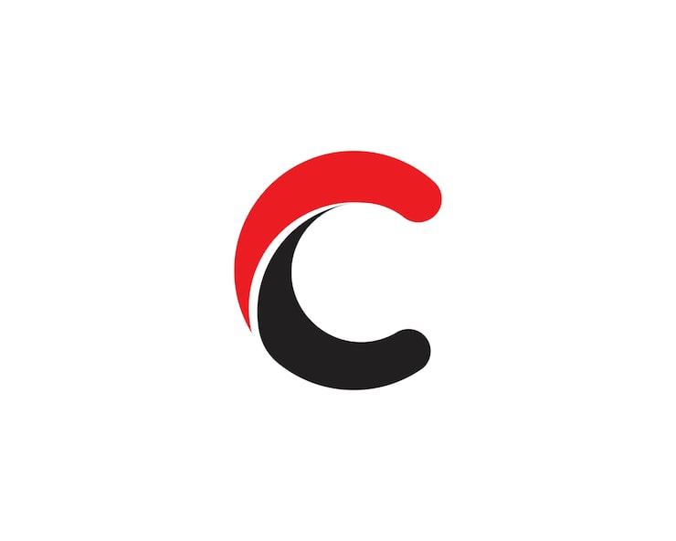 Vector logo biểu tượng chữ c