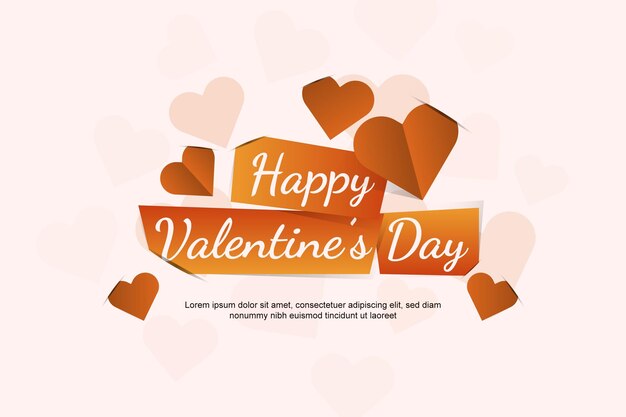 Vector nền ngày valentine