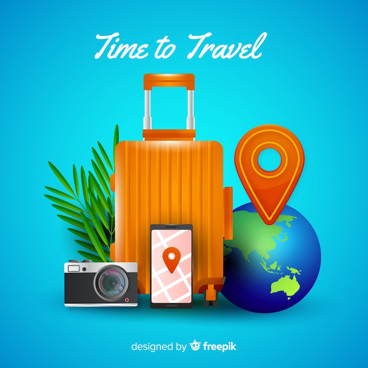 Vector gratuito antecedentes de viajes
