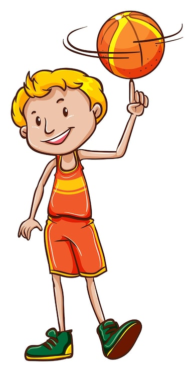 Vector gratuito baloncesto