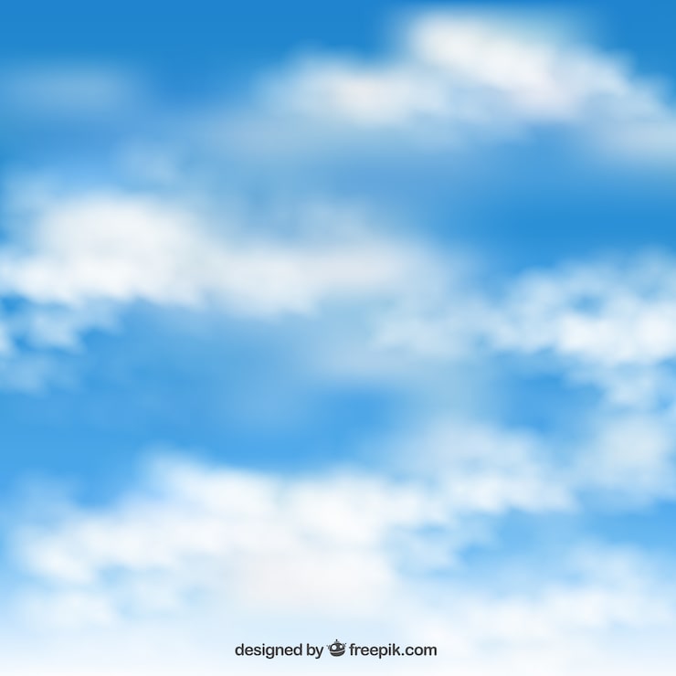 Vector gratuito cielo de fondo