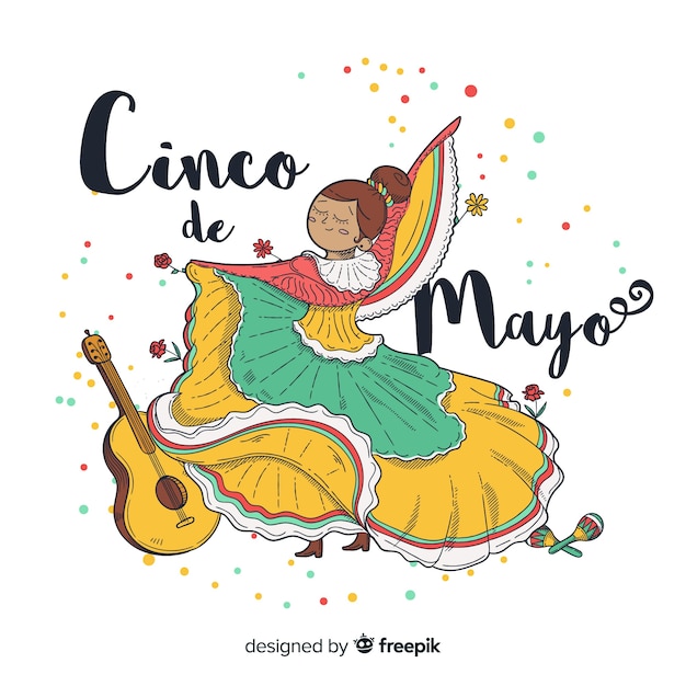 Vector gratuito cinco de mayo