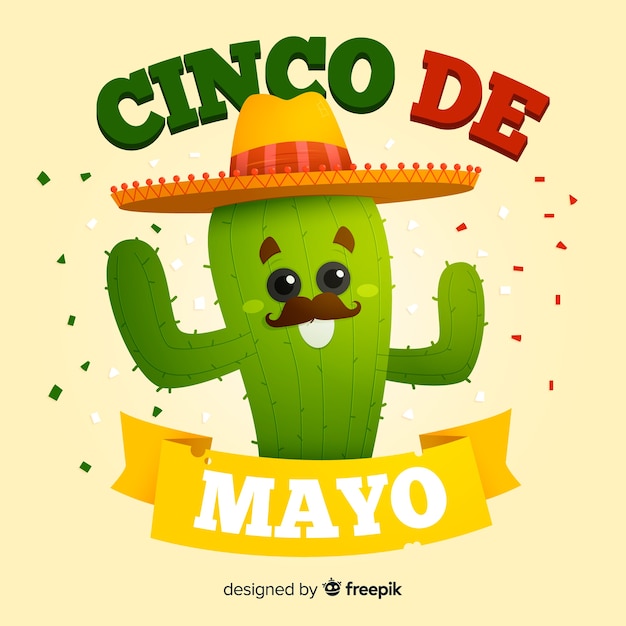 Vector gratuito cinco de mayo