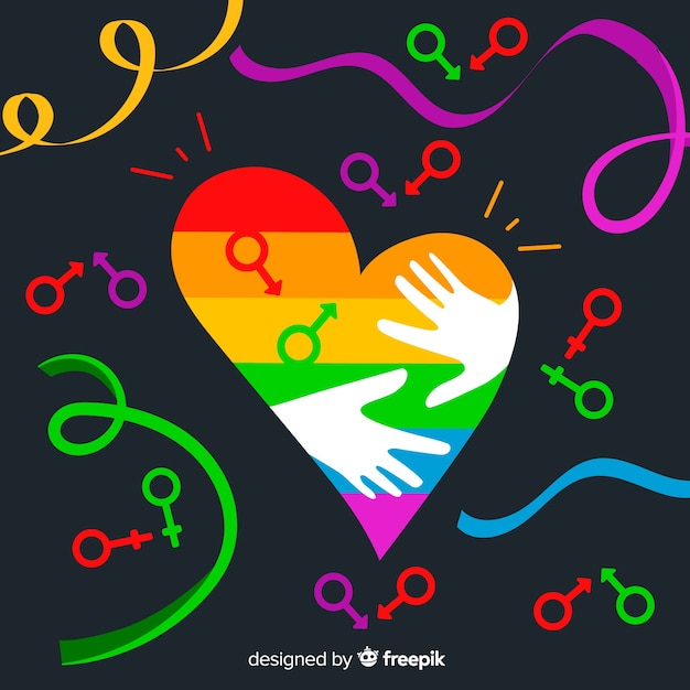 Vector gratuito concepto del día del orgullo