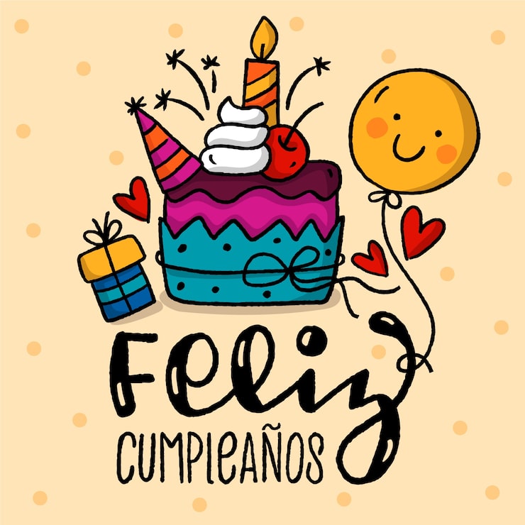 Concepto de feliz cumpleaños