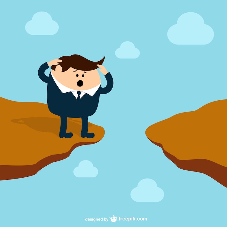 Vector gratuito concepto de reto empresarial