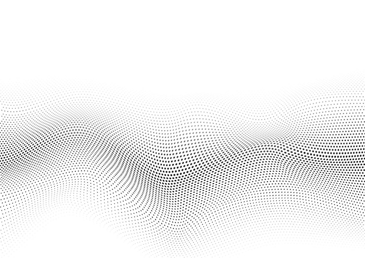 Vector gratuito diseño abstracto con diseño de puntos fluidos.