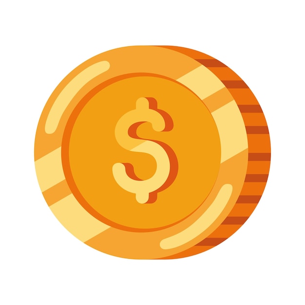 Vector gratuito diseño de monedas
