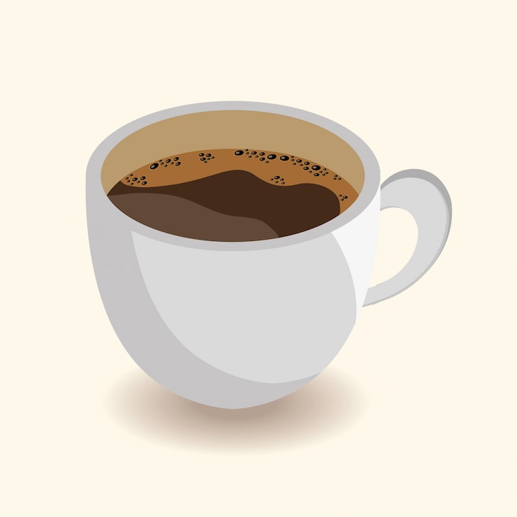 Vector gratuito diseño de la taza de café