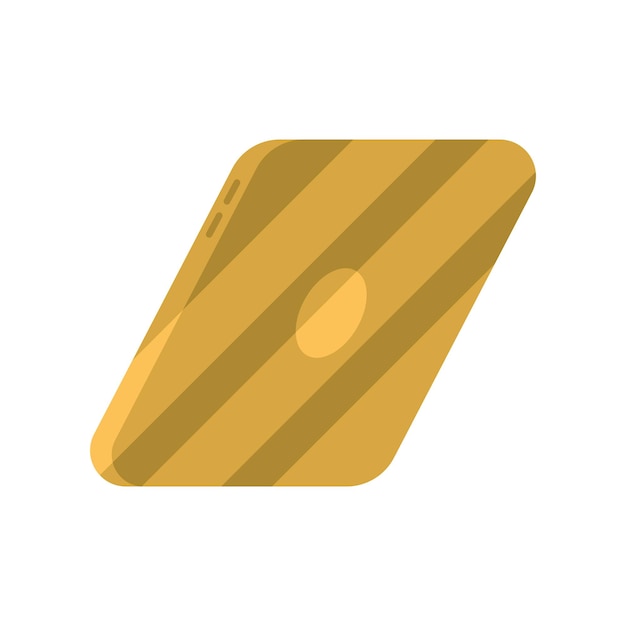 Vector gratuito dispositivo de tableta dorada